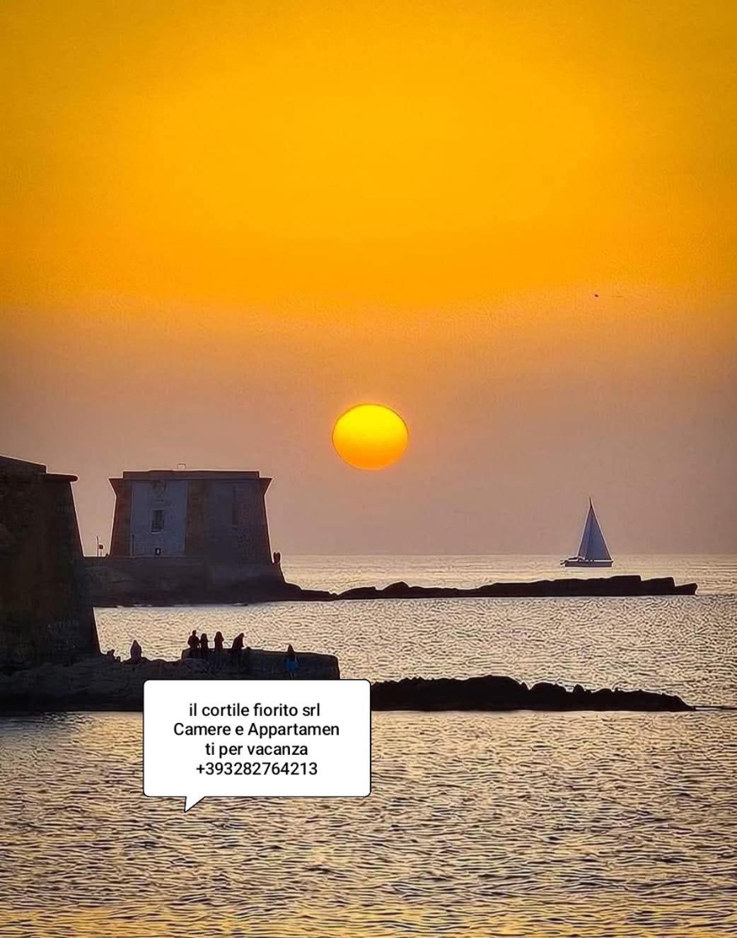 Il Cortile Fiorito Leilighet Trapani Eksteriør bilde